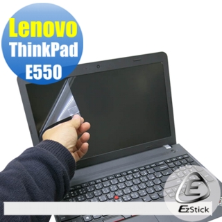 【EZstick】Lenovo E550 專用 靜電式筆電LCD液晶螢幕貼(可選鏡面或霧面)