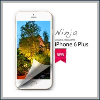 【東京御用Ninja】iPhone 6 Plus專用5.5吋高透防刮無痕螢幕+機身保護貼(正反兩面)