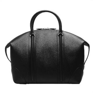 【GIVENCHY】Lucrezia Bugatti防刮小牛皮手提旅行包(黑BJ05821026-001)