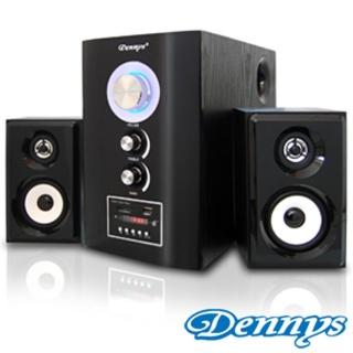 【Dennys】2.1木質USB/SD音響喇叭遙控版(T-700S)