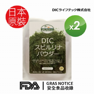 【日本DIC藍藻】嚴選素材100藍藻粉(100公克/包X2包組)