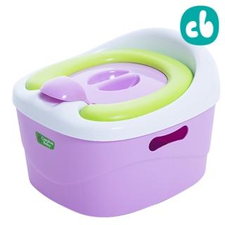 【美國Creative Baby】多功能三合一學習軟墊馬桶-紫色