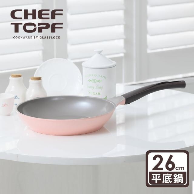 【韓國Chef Topf】薔薇系列26公分不沾平底鍋