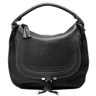 【CHLOE】經典Marcie Large Bag小牛皮單把手提肩背包(黑-大3S0854-161-001)