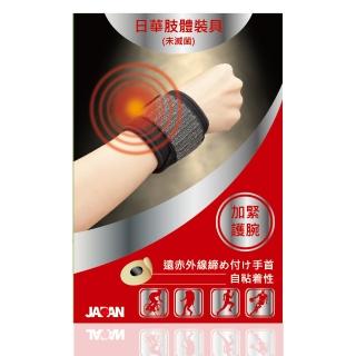 【日本進口】日華遠紅外線軟式針灸-加緊護腕(自黏式)