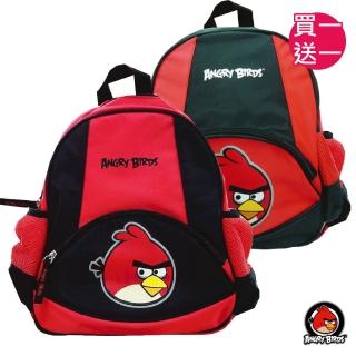 【Angry Birds憤怒鳥】兒童休閒背包(黑紅/紅黑4954)