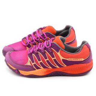 【MERRELL】女款 ALLOUT FUSE 輕量慢跑鞋(ML06326-橘)