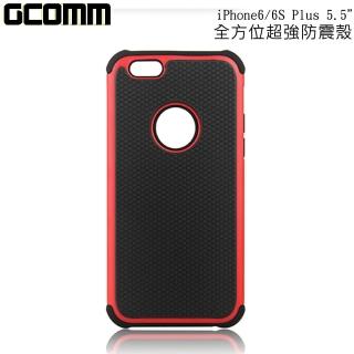 【GCOMM】iPhone6 Plus 5.5吋 Full Protection 全方位超強保護殼(熱情紅)
