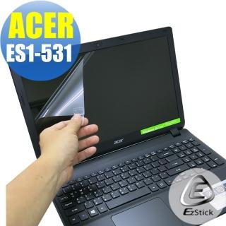 【EZstick】ACER E15 ES1-531 專用 靜電式筆電LCD液晶螢幕貼(可選鏡面或霧面)