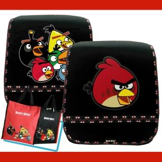 【Angry Birds 憤怒鳥】日式護脊書背包+直立式手提袋(AB2)