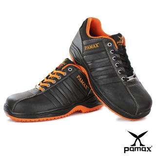 【PAMAX 帕瑪斯】★頂級專利抗菌氣墊、輕量止滑安全鞋★休閒型防滑鞋(P09025L /男)