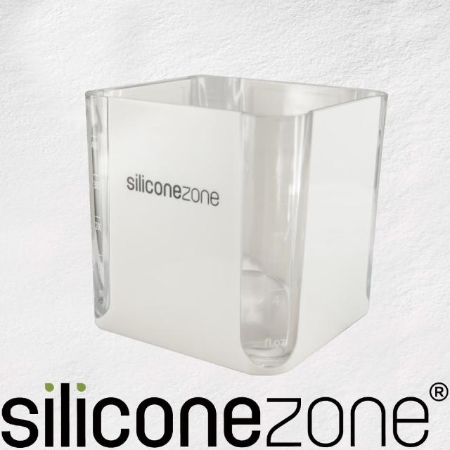 【Siliconezone】520ml施理康耐熱立方造型計量杯&計量匙(灰)