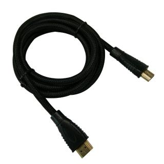 【KINYO】HDMI公對公高畫質影音傳輸編織網線(HD-10)