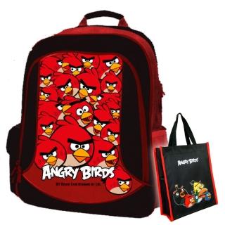 【Angry Birds憤怒鳥】護脊書背包_共6款+萬用手提袋(AB6)