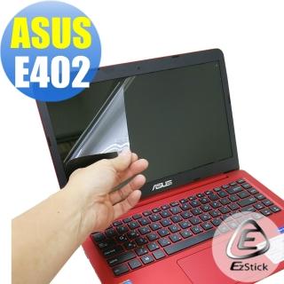【EZstick】ASUS E402 M 專用 靜電式筆電LCD液晶螢幕貼(可選鏡面或霧面)
