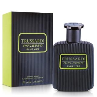 【Trussardi 楚沙迪】BLUE LAND 男性淡香水100ml(送品牌沐浴露)