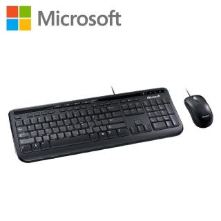 【微軟】Microsoft 標準滑鼠鍵盤組 600-WOD600 黑色(APB-00017)