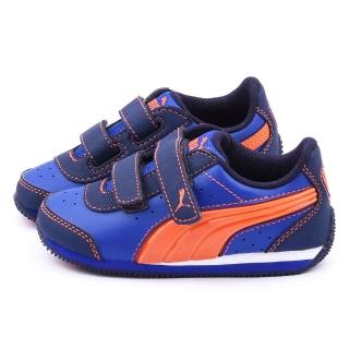 【PUMA】小童 輕量運動鞋(357640-08-藍)