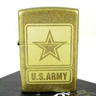 【ZIPPO】美系-U.S. Army-美國陸軍LOGO雷射雕刻打火機