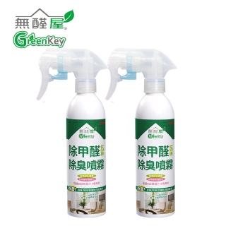 【無醛屋 居家空氣淨化包】除甲醛抗菌除臭噴霧(250mlx2)