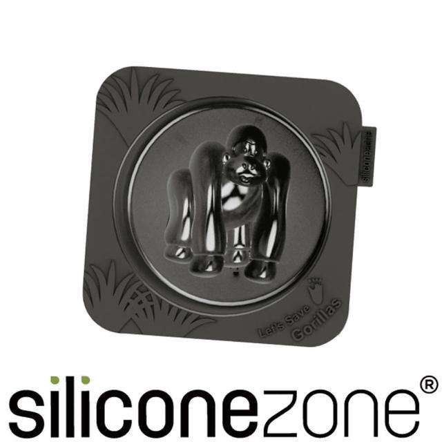 【Siliconezone】施理康耐熱黑猩猩造型小蛋糕模