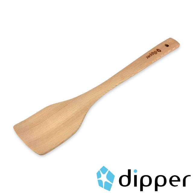 【dipper】台灣天然無塗裝檜木鍋鏟(天然原色)