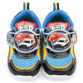 【童鞋城堡】Tomica多美小汽車 中童 帥氣LED燈運動鞋(TM6905-黑)