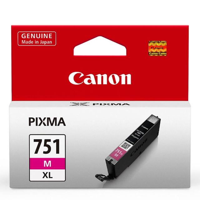 【CANON】CLI-751XL-M 原廠紅色高容量XL墨水匣(速達)  