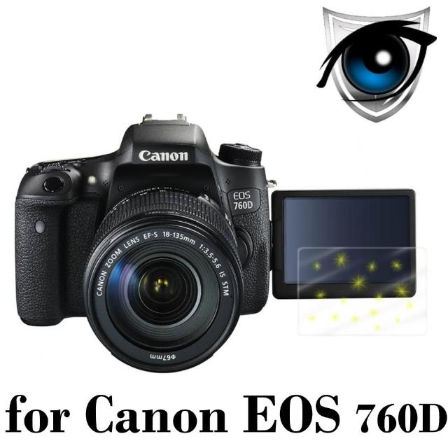【D&A】Canon EOS 760D 日本原膜增豔螢幕貼(9H防藍光疏油疏水型)