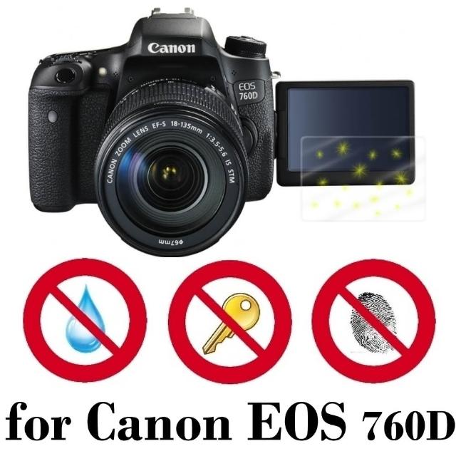 【D&A】Canon EOS 760D 日本原膜螢幕貼(NEW AS玻璃奈米型)