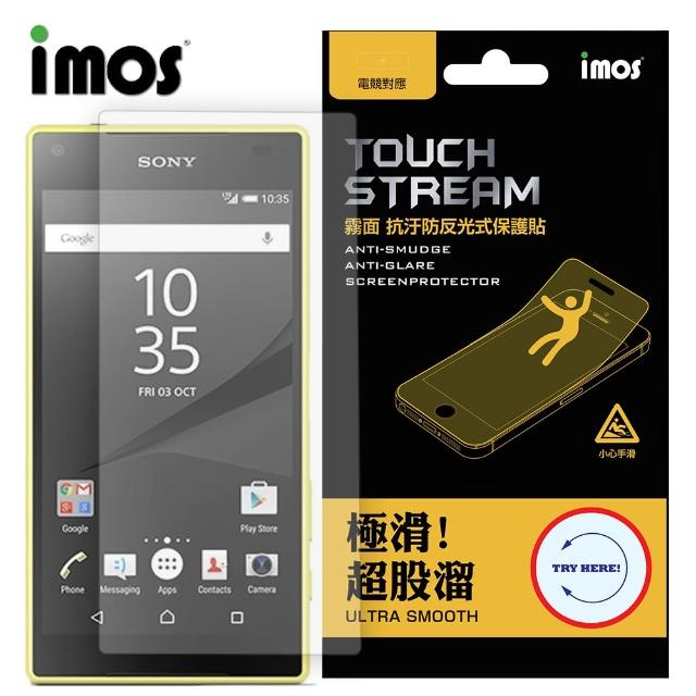 【iMOS Touch Stream】Sony Z5 Compact 螢幕保護貼(霧面)  