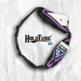 【HOLDTUBE】防水雙口袋(黑紫)
