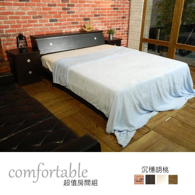 【時尚屋】喬伊絲床箱型3件房間組-床箱+掀床+床頭櫃1個-四色可選(1WG5-13W)