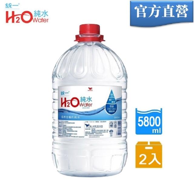 【H2O】water純水5800mlx2入/箱(值得信賴的純水)