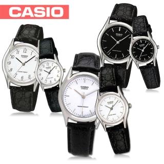 【CASIO 卡西歐】送禮首選-時尚簡約甜蜜情侶對錶(MTP-1094E+LTP-1094E)