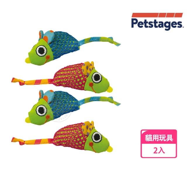 【Petstages】327貓草潔牙鼠(2入)