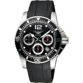 【LONGINES】深海征服者300米潛水機械錶(L37444562)