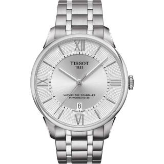 【TISSOT】杜魯爾系列機械動力80腕錶(T0994071103800)