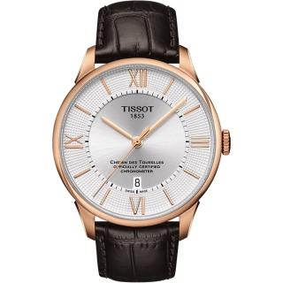 【TISSOT】杜魯爾系列 COSC天文台認證機械腕錶(T0994083603800)