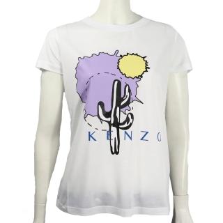 【KENZO】仙人掌短袖T-SHIRT(白色)