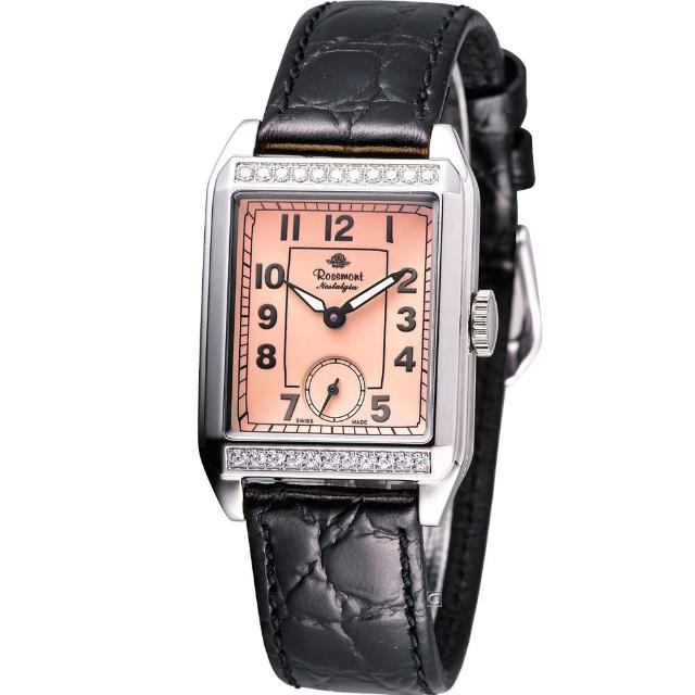 【玫瑰錶 Rosemont】戀舊系列時尚腕錶(TN002J-SP-BBK)