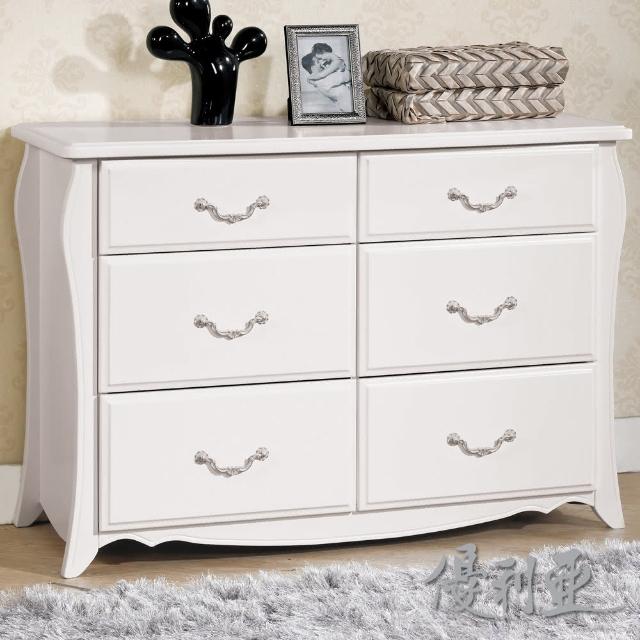 【優利亞-仙朵菈】3.5尺六斗櫃 【優利亞-仙朵菈】3.5尺六斗櫃