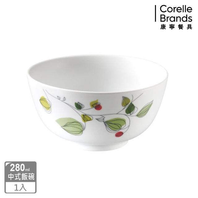 【美國康寧 CORELLE】中式飯碗-綠野微風(409)