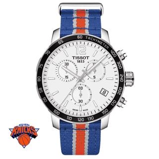 【TISSOT 天梭】NBA 紐約尼克隊特別版石英腕錶(42mm/T0954171703706)