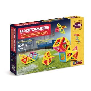 【Magformers】磁性建構片-Neon20片裝(2016新品上市)