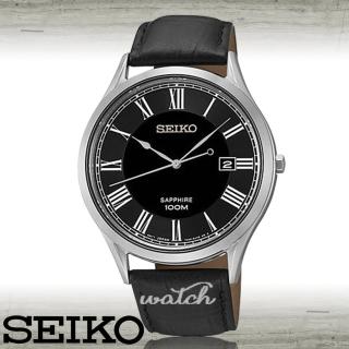 【SEIKO 精工】超人氣經典錶款_石英_皮革男錶(SGEG99P1)