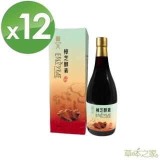 【草本之家】御天牛樟芝酵素液(750mlX12瓶)