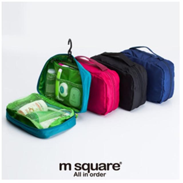 【M Square】手提沐浴包/化妝包 L號