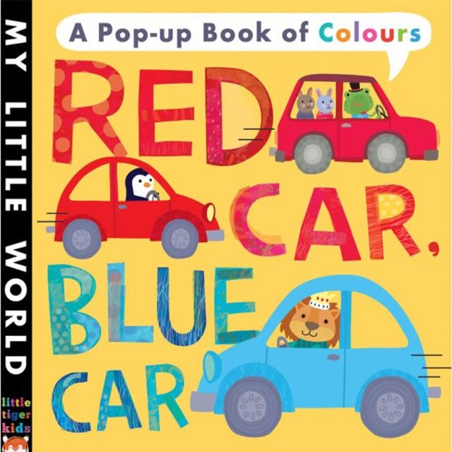 【Song Baby】My Little World：Red Car Blue Car 五彩繽紛的世界(硬頁立體書)