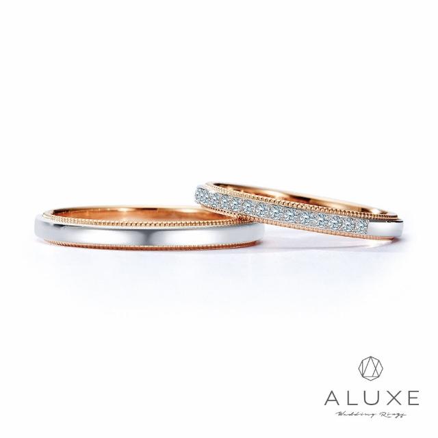 【A-LUXE 亞立詩】鉑金情侶結婚對戒